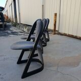 Set of 4 designer chairs from 1970