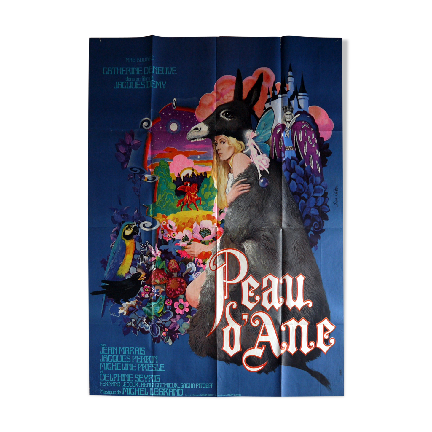 Original cinema poster "PEAU D'ANE" - Catherine Deneuve