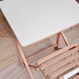 Plideal 60's Foldable School Desk