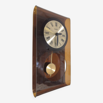 Horloge vintage Hanson en plexiglas