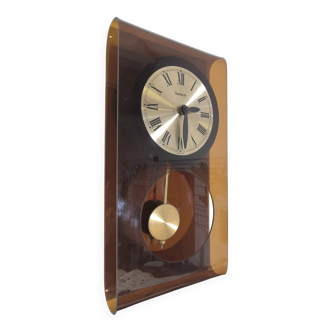 Horloge vintage Hanson en plexiglas