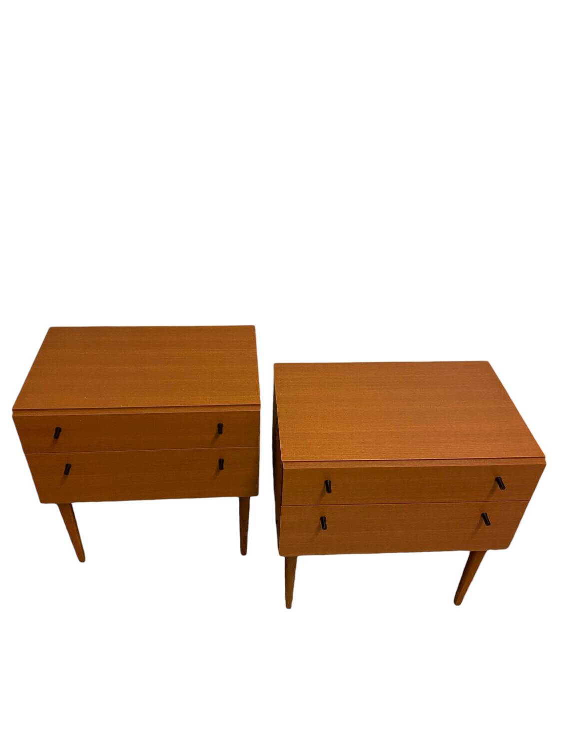 Pair of bedside tables/nightstands 1960