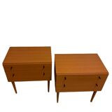Pair of bedside tables/nightstands 1960