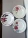 3 assiettes creuses vintage en pêle mêle 220637