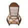 Fauteuil d’enfant en rotin et bois
