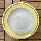 Set of 6 Luneville soup plates, Libourne model