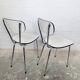 Ensemble de 4 chaises en formica