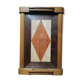 Wooden serving tray