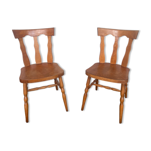 Paire de chaises bistrot Baumann