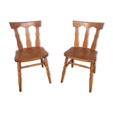 Pair of Baumann bistro chair from 1930 rare barter