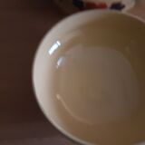 Soupiere and salad bowl faience of sarreguemines model ginette