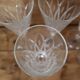Set of 6 champagne flutes in Reims crystal glass 1950