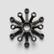 Vintage iron candelabrum "JAPAN"