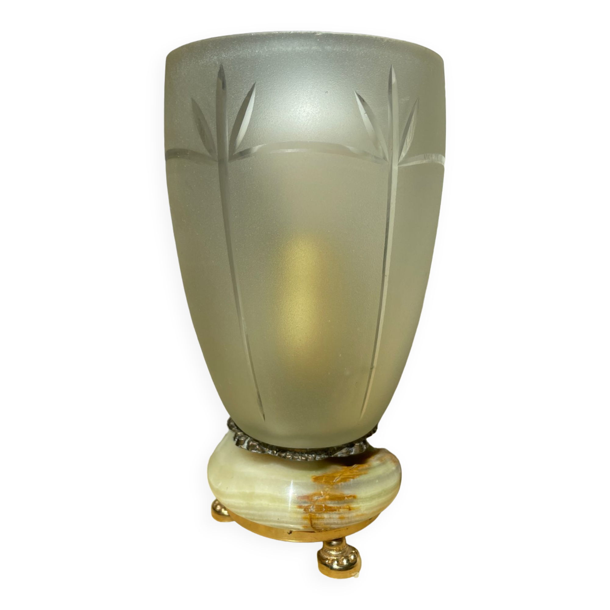 Upcycling table lamp inspired vintage