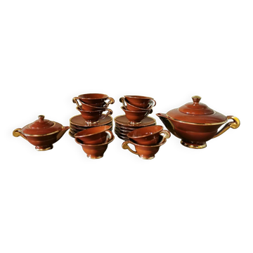 Vintage coffee set from the 1950s.