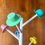 Coat rack by Ugo Nespolo, Italy 1980s