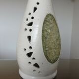 Ceramic lamp and resin "Accolay" 50s 60s