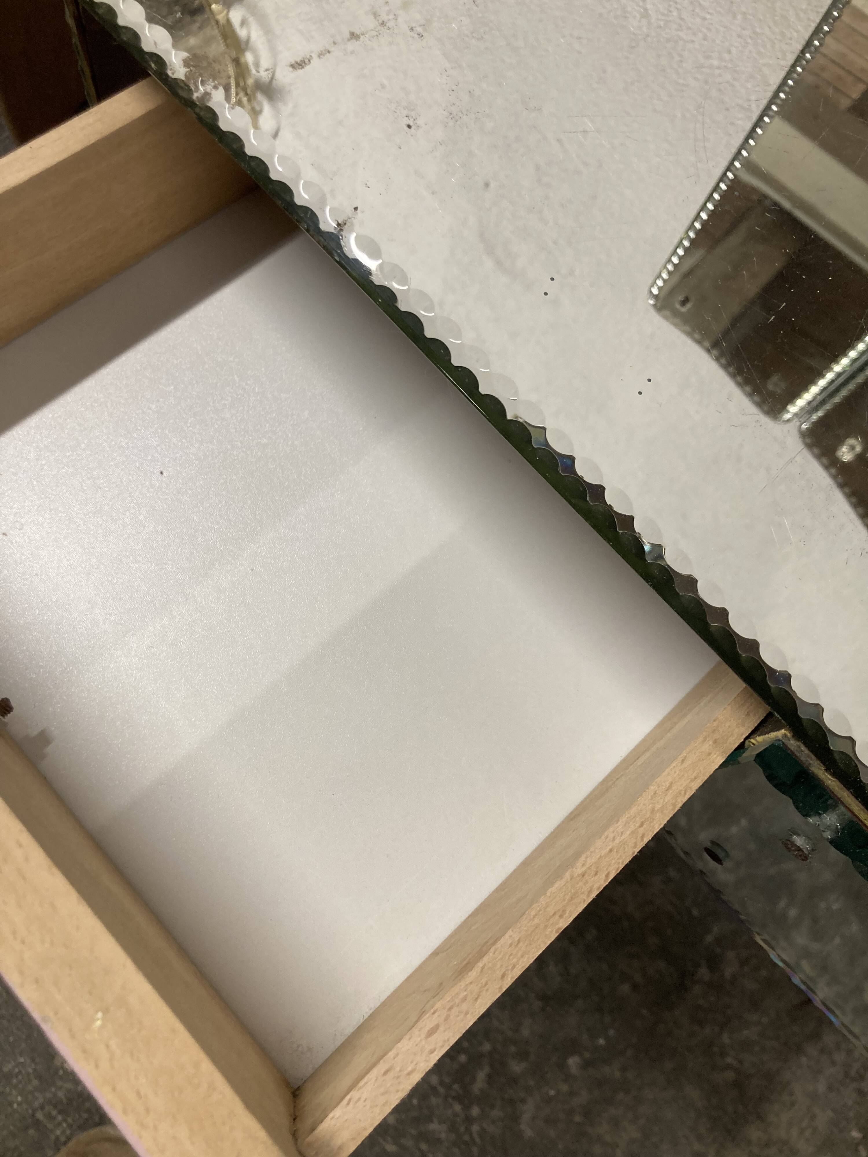 Venetian dressing table mirrors 1950 restored