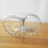 Vintage metal fruit basket
