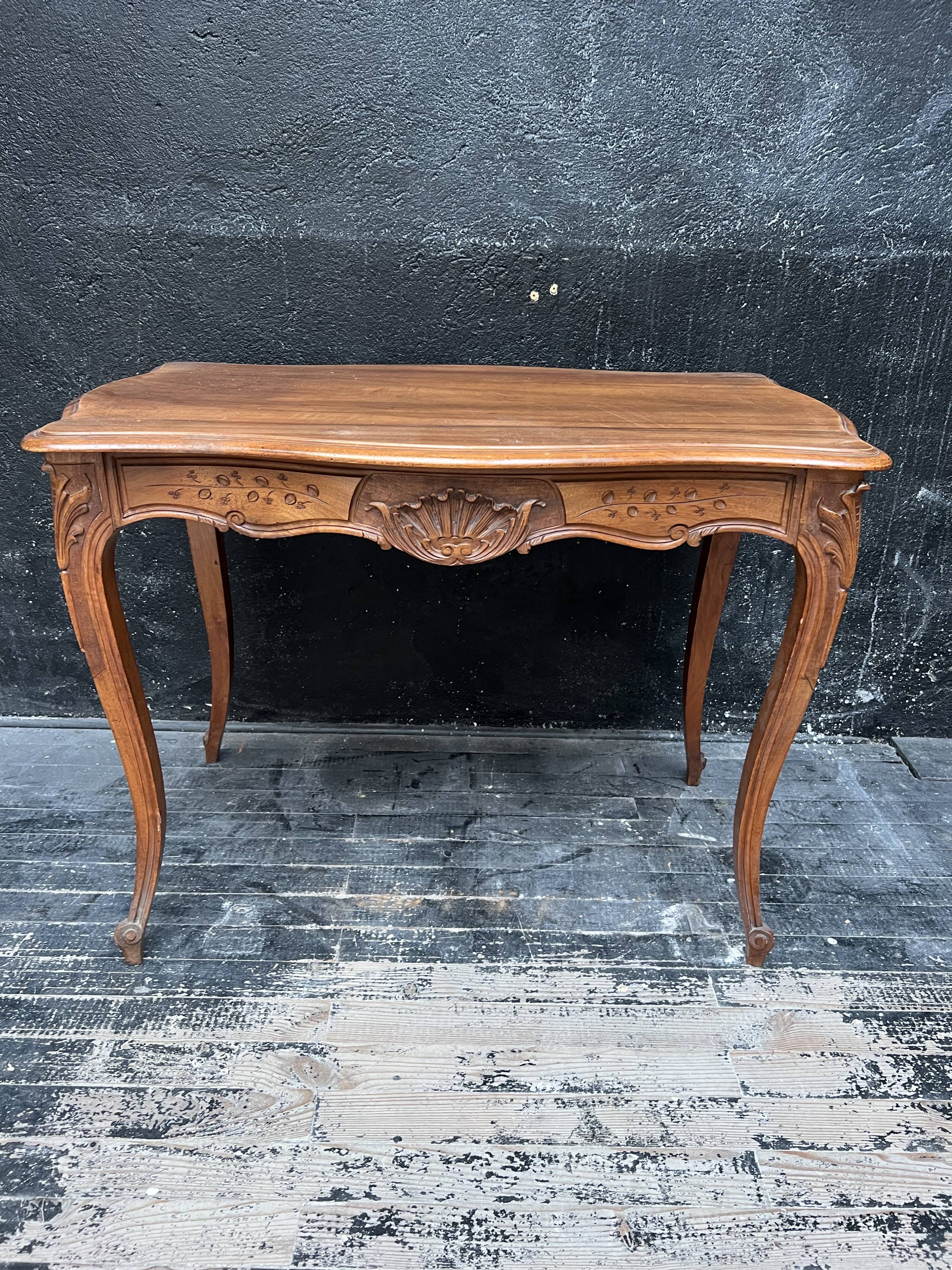 Table d'appoint table a manger de style louis XV