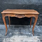 Side table, dining table Louis XV style.