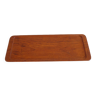 Scandinavian vintage teak tray 1960