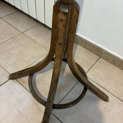 Vintage Baumann curved wood parrot coat rack – 1960s/70s