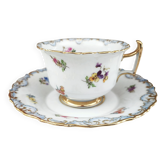 Tasse à thé ou à café long en porcelaine de Meissen Art Nouveau modèle 2