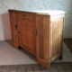 Art-deco buffet in raw oak