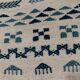 Carpet in natural wool 130x220cm