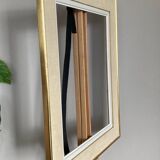 Frame in gilded wood and canvas 1950s/60s