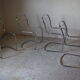 Series of 4 chairs Cidue 1970