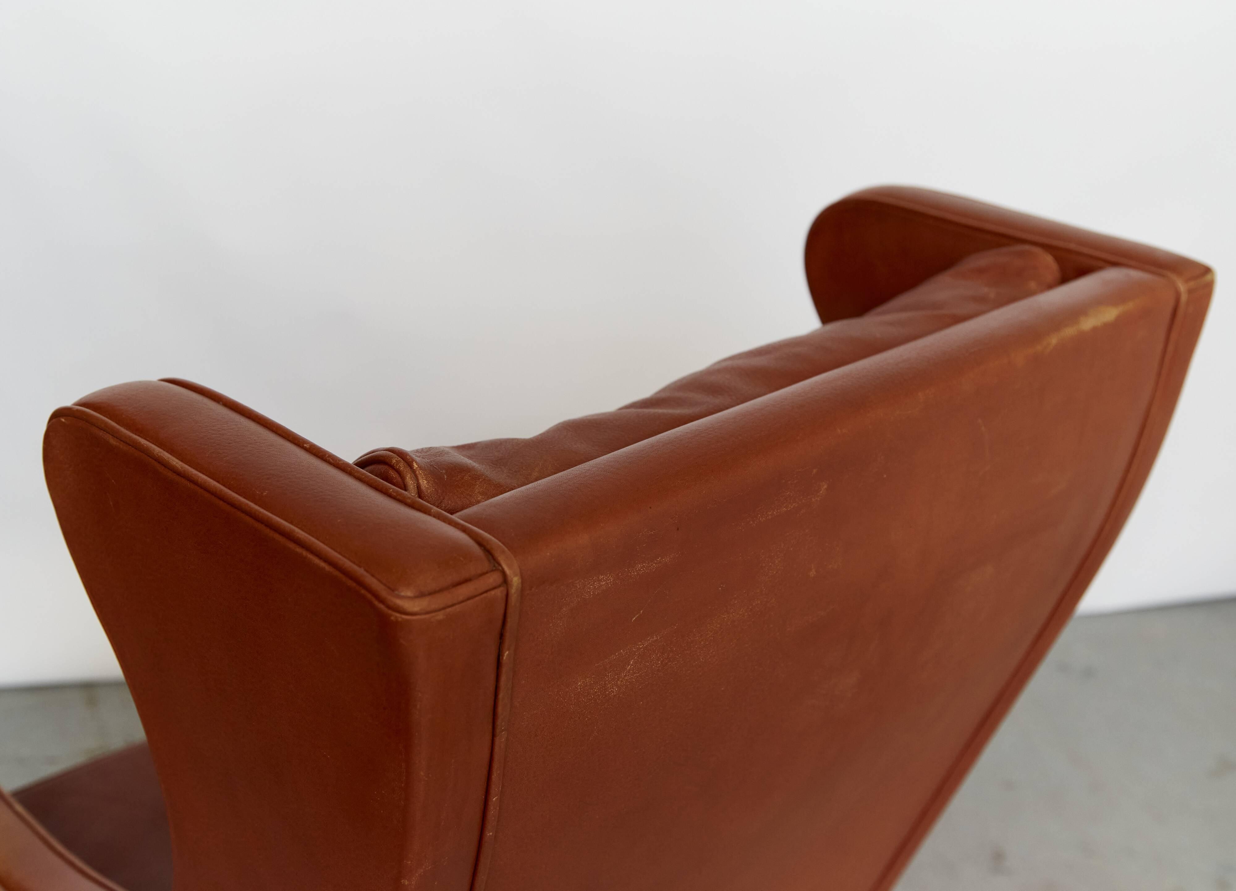 Børge Mogensen Wingback Chair No.2204 pour Fredericia