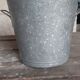 Bassine lessiveuse en zinc