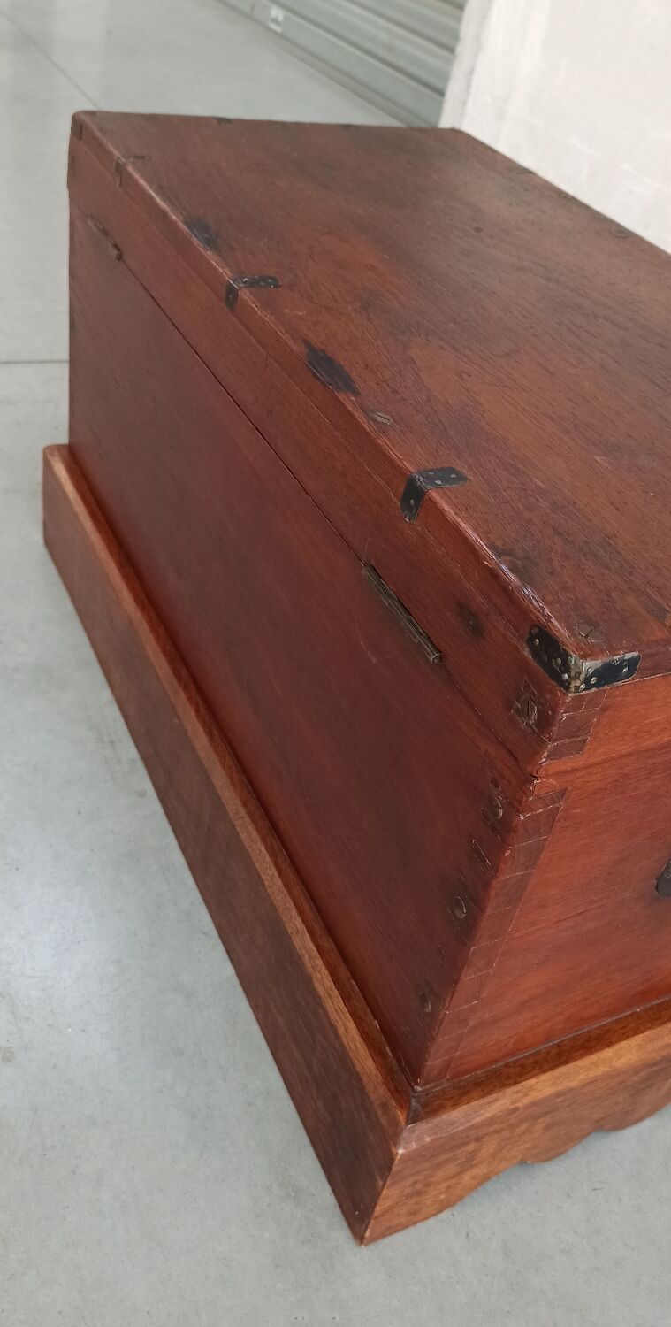 Vintage chest in exotic wood