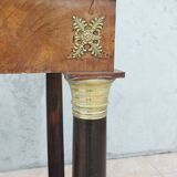 Large Empire period mahogany console table