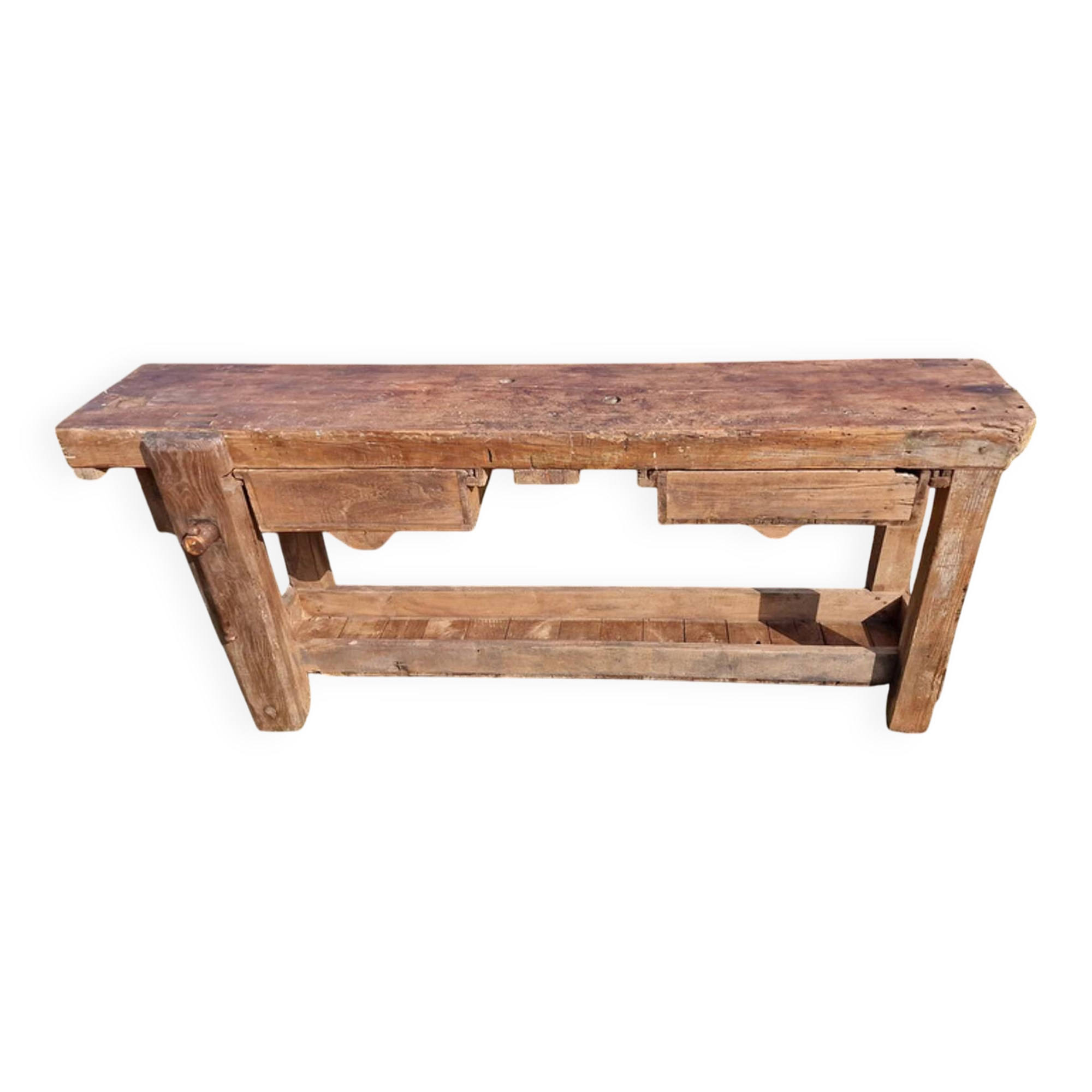 Antique carpenter's workbench 200 cm
