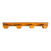 Wooden coat rack, boarding school style