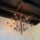 Lustre suspension Gino Sarfatti for Arteluce 30 lights model 2097 from the 1960s.