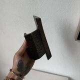 Brutalism bronze door handle