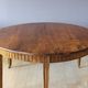 Louis XVI belt table with extensions in walnut, 19th century.