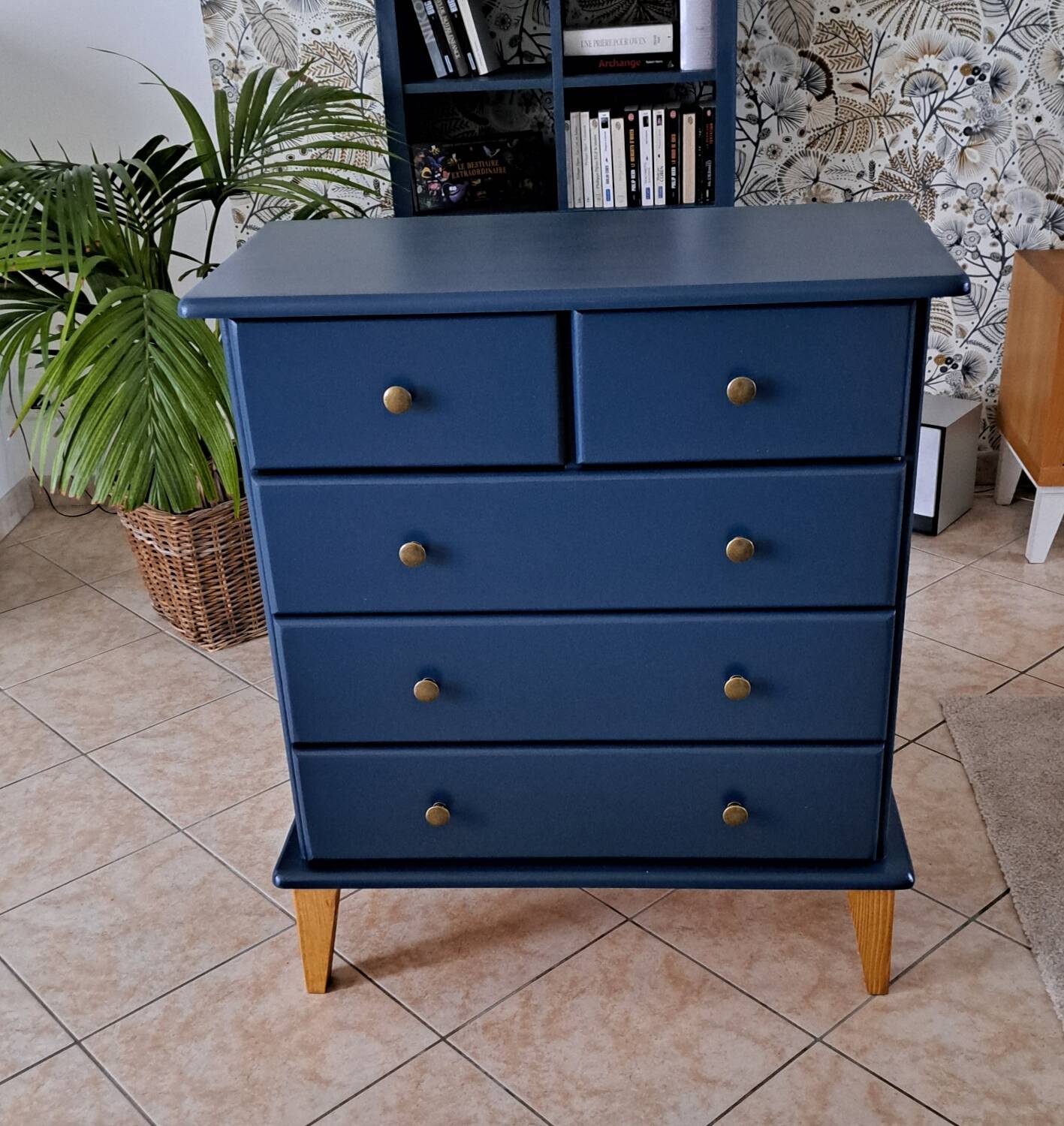 Commode blue ganne