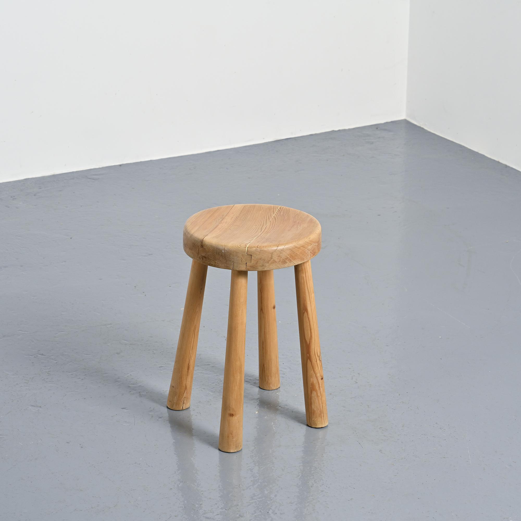 Club Stool by Charlotte Perriand, 1960s