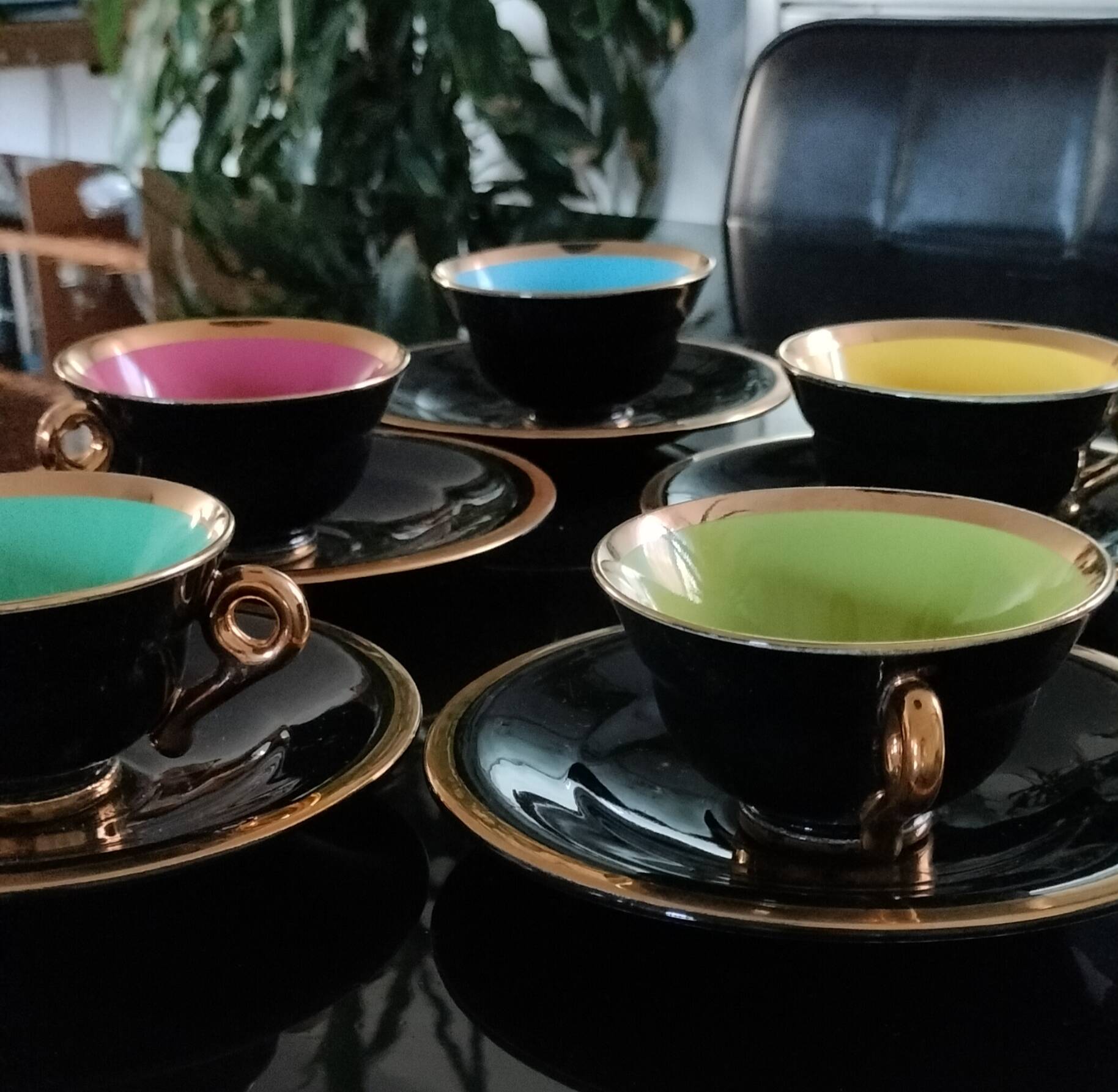 Vintage cups and saucers
