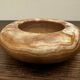Vintage Orange Marble Ashtray Diameter 12 cm