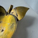 Brass "apple" pocket watch