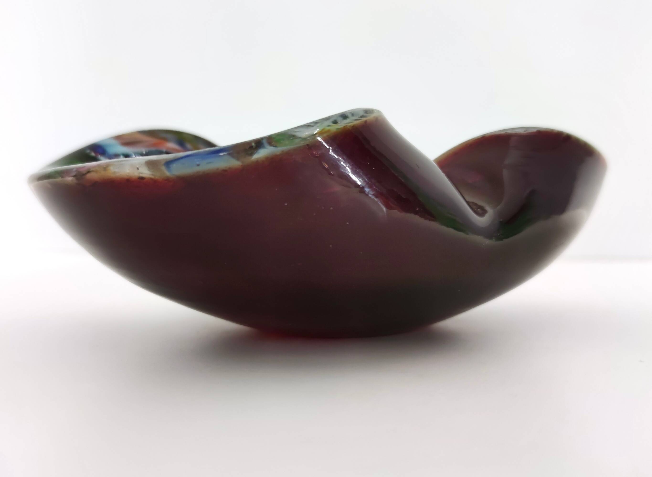 Murano Glass "Tutti Frutti" Ashtray / Vide-Poche by Giulio Radi for Avem