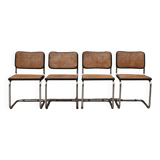Set of 4 B32 or Cesca by Marcel Breuer
