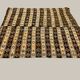 Vintage Turkish Kilim 222x190 cm wool kelim rug Beige, Brown, Black, Large