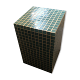 Cube end of sofa tile mosaic ceramic